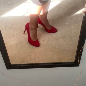 Michael Kors Red heel shoes